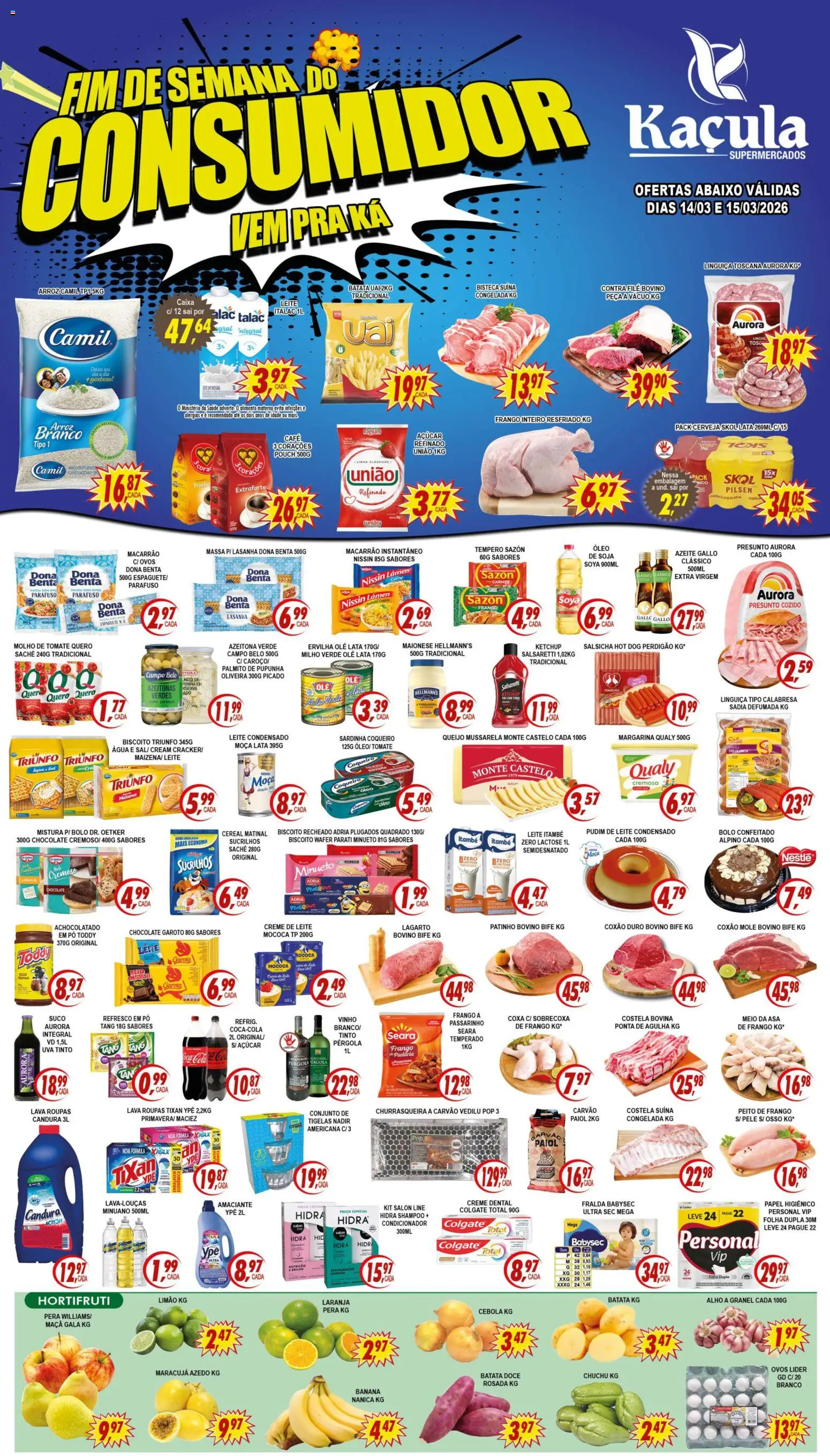 Kaçula - Ofertas da semana - página 1- válido a partir de 14/03/2026
