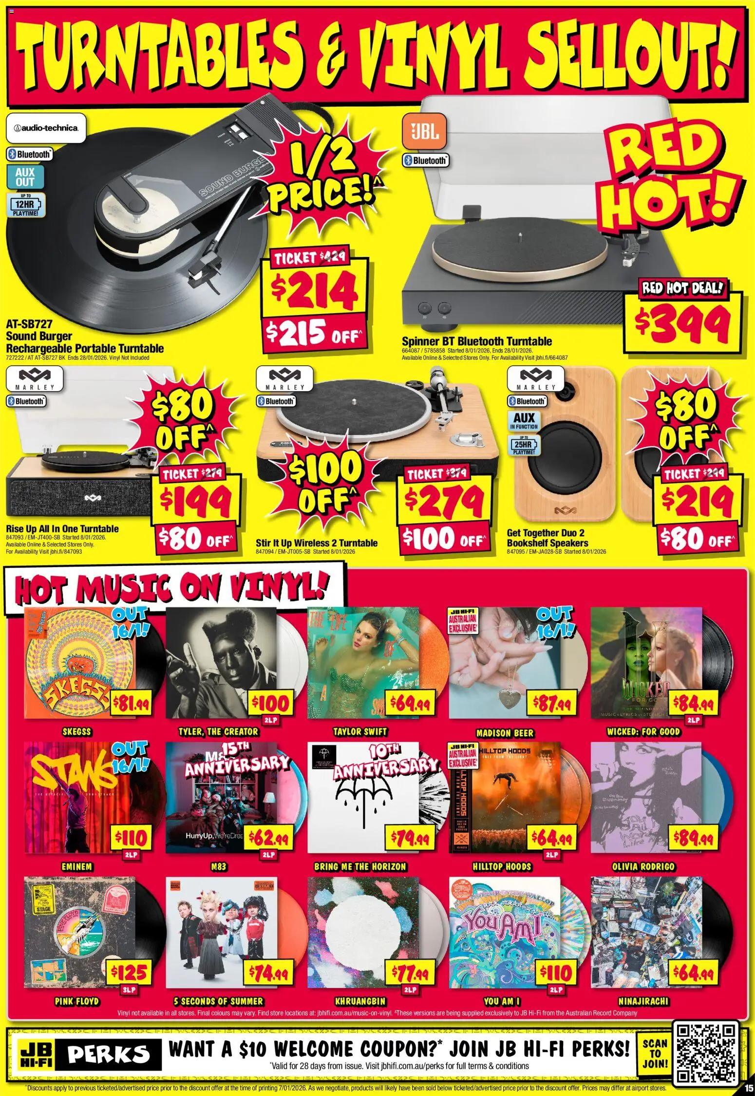 JB Hi-Fi Big Brand Sellout - page 15- valid from 15/01/2026