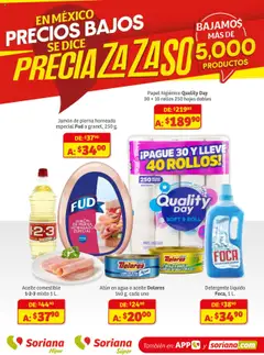 Soriana - Preciazazaso Híper: Edo Mex, Guerr, Hgo, Mor, Pue, Qto, Tlax, Ver válido desde 14/08/2025