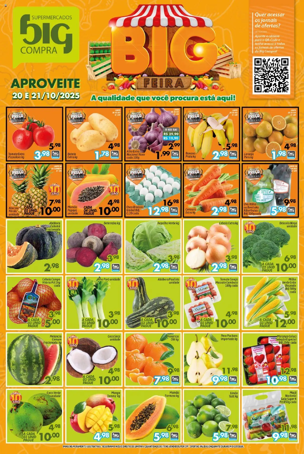 Big Compra - Ofertas Big feira - página 1- válido a partir de 20/10/2025
