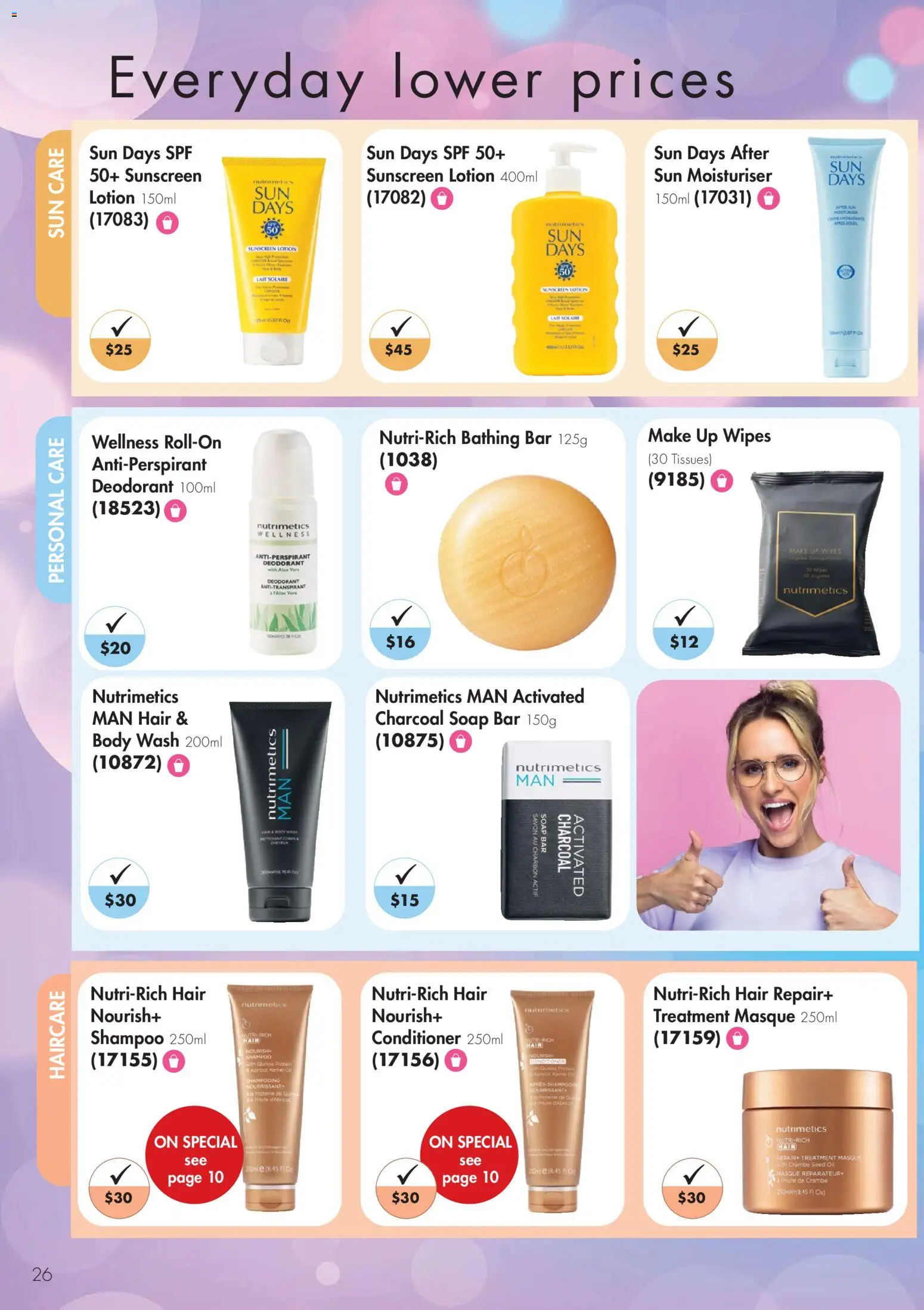Nutrimetics Catalogue Party season treats - page 26- valid from 26/11/2025