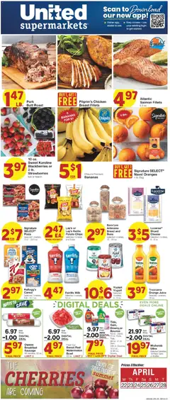 Preview United Supermarkets Weekly Ad valid from 04/22/2026