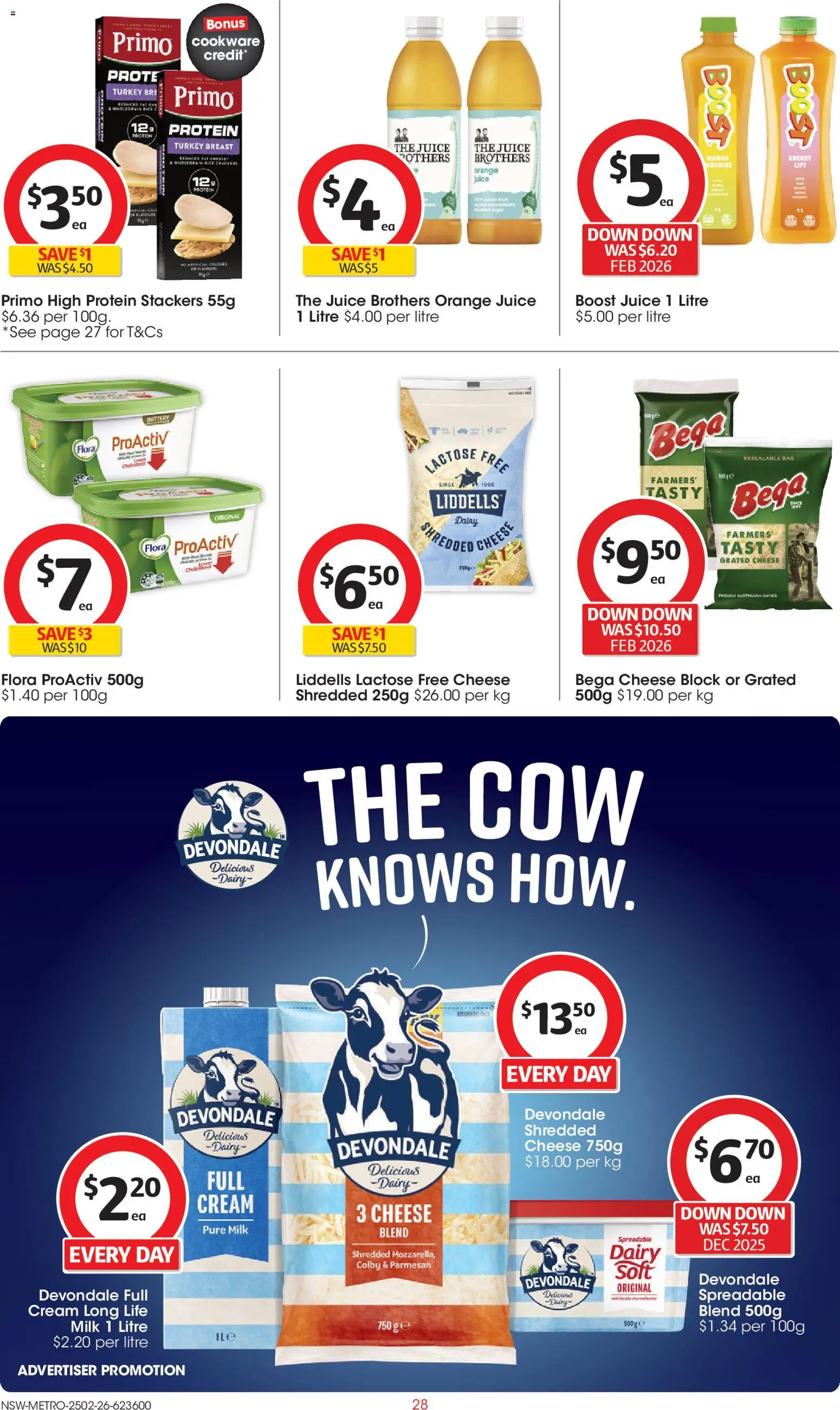 Coles Catalogue  - page 28- valid from 25/02/2026