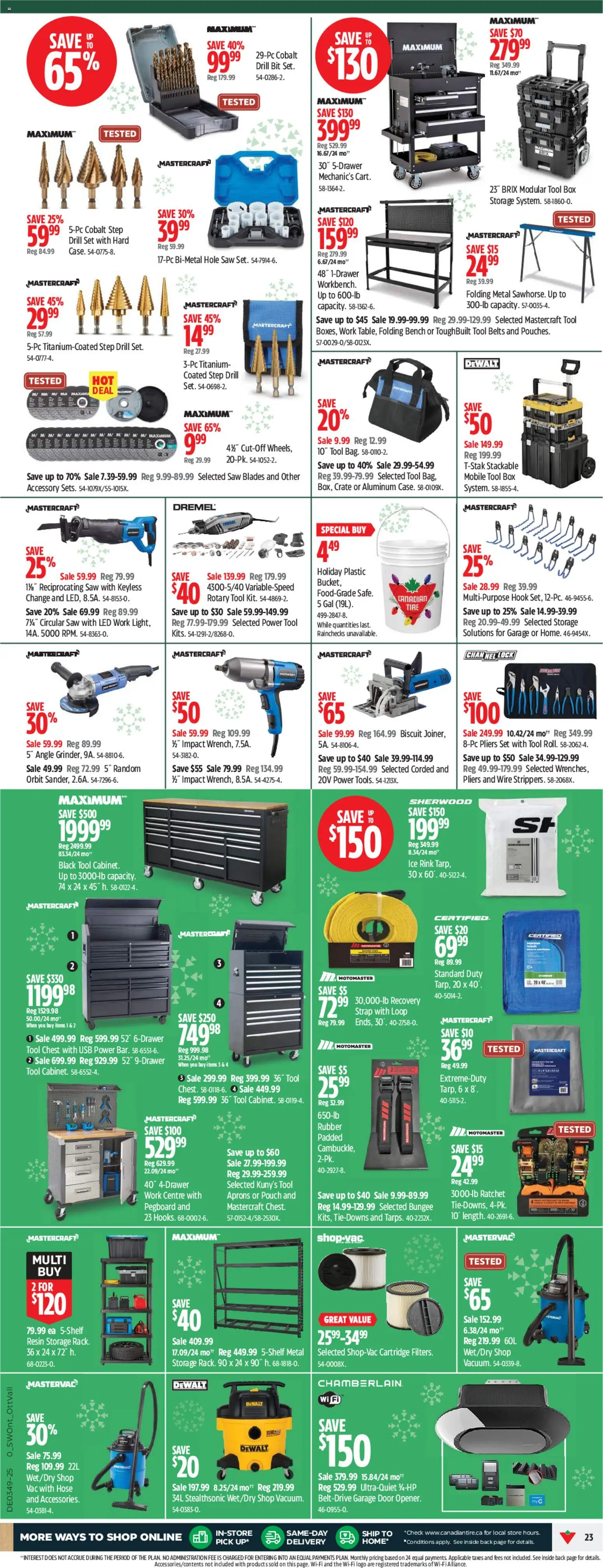 Canadian Tire weekly flyer - page 23- valid from Nov 27, 2025