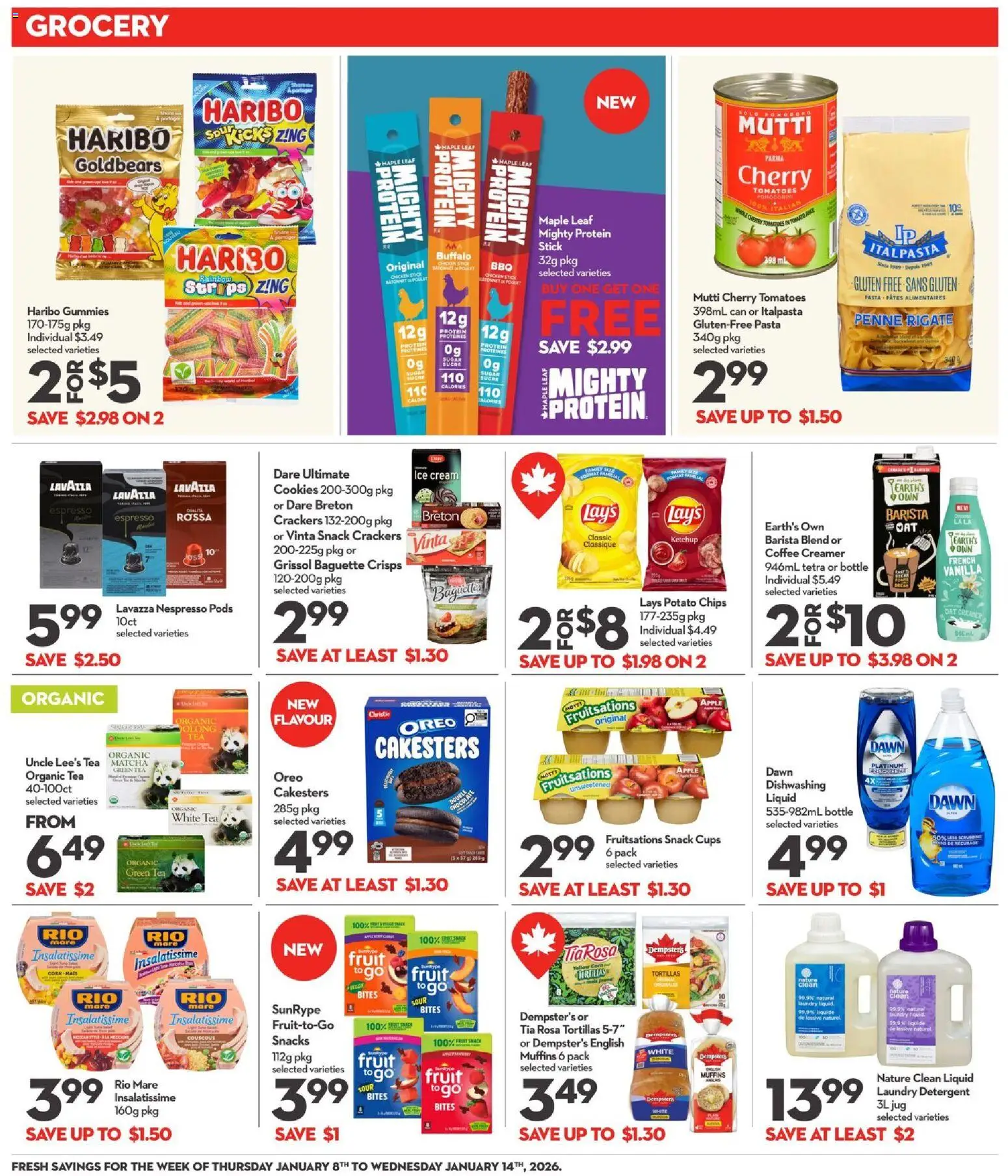 Longo's weekly flyer / circulaire - page 6- valid from Jan 8, 2026