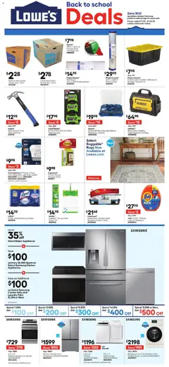 Preview Lowe's Weekly Ad valid from 08/07/2025