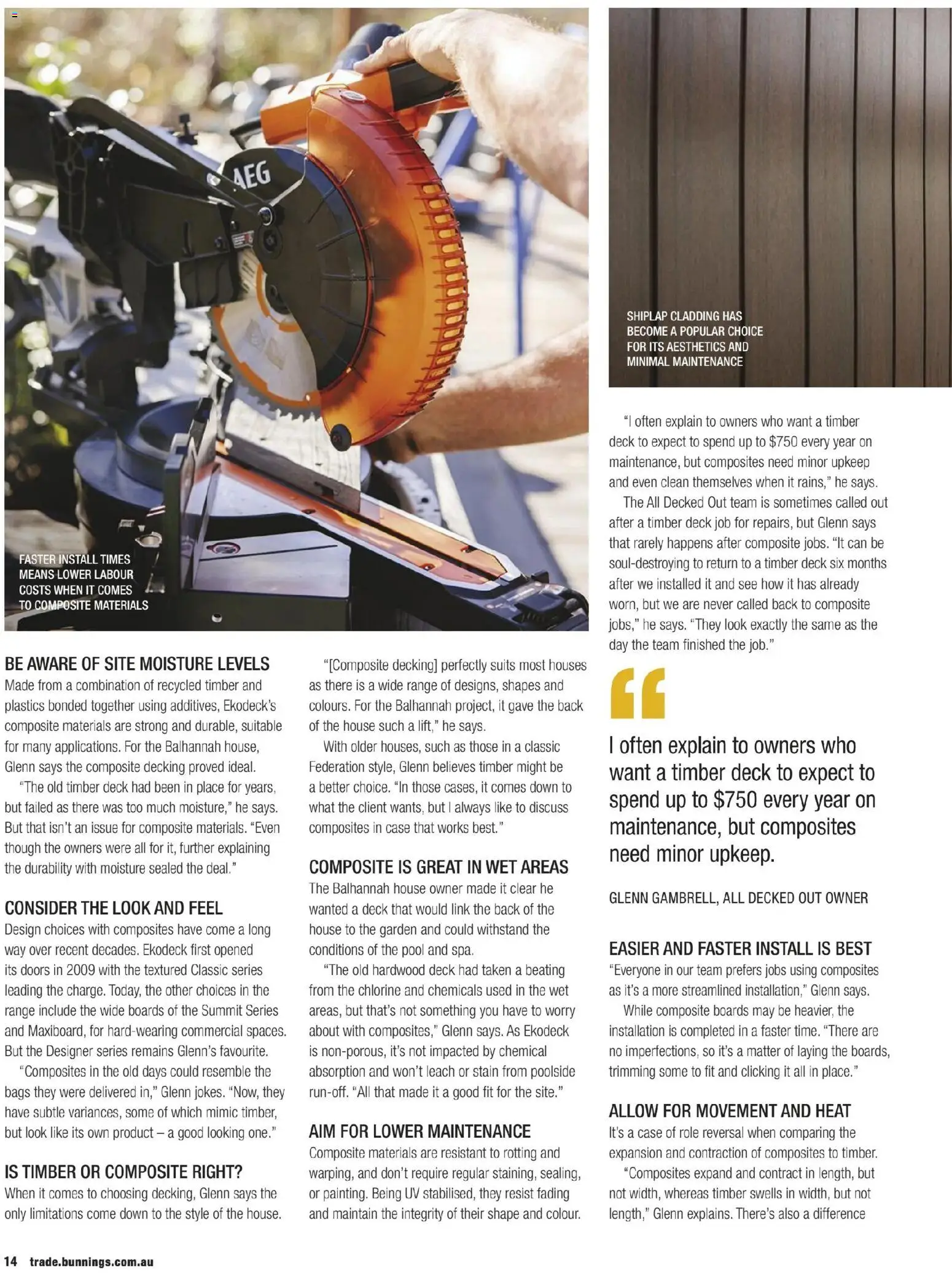 Bunnings Warehouse Trade Magazine November 2025 - page 14- valid from 01/11/2025