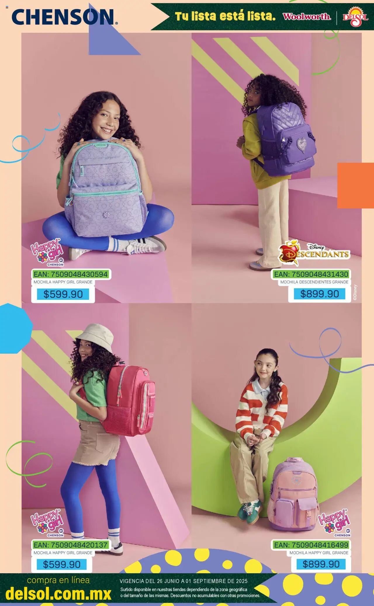 Del Sol y Woolworth catálogo Toda Tu Lista Está Lista En Tiendas - página 48- válido desde 26/06/2025