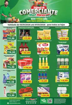 Pré-visualização Mart Minas - Ofertas Segunda do Comerciante válida a partir de 05/01/2026