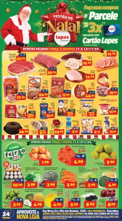 Pré-visualização Lopes Supermercados - Ofertas da semana válida a partir de 11/11/2025