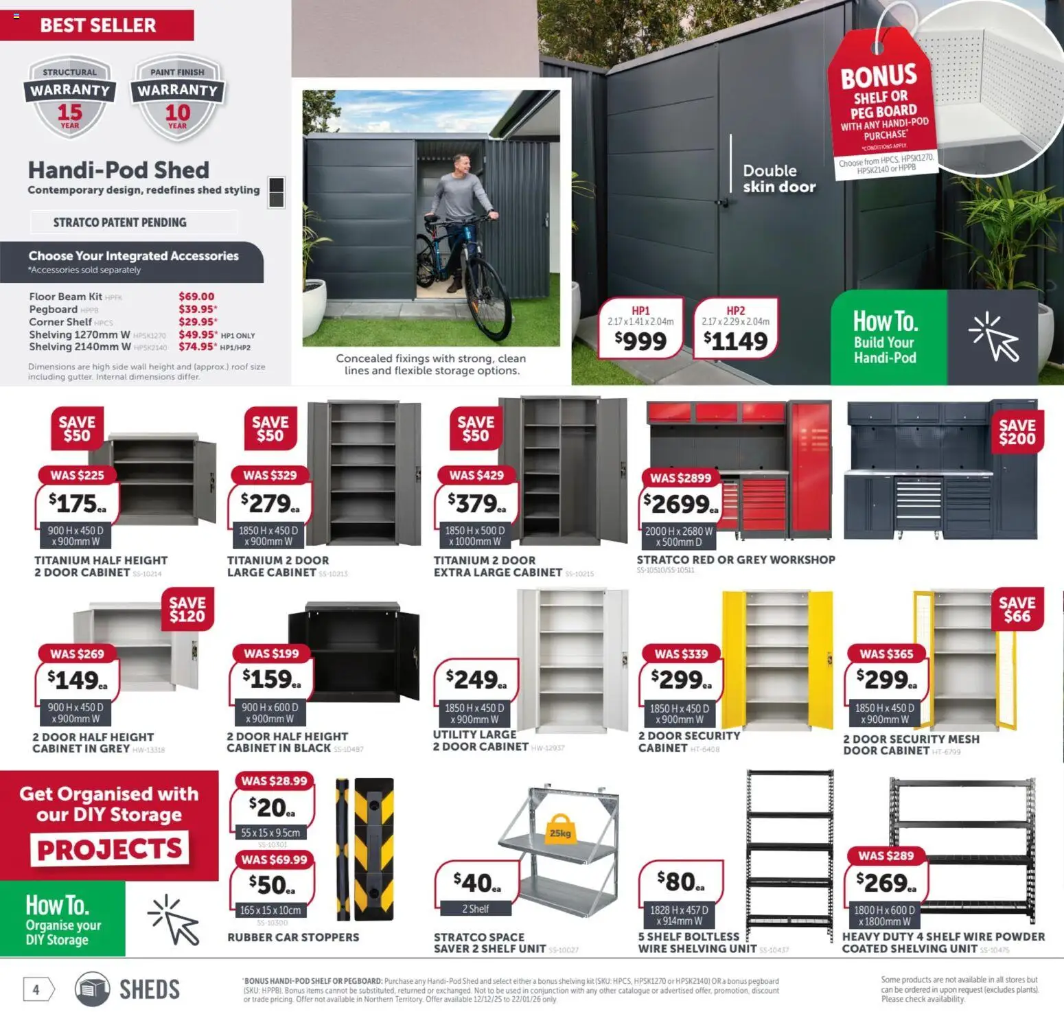 Stratco Catalogue - page 4- valid from 12/12/2025