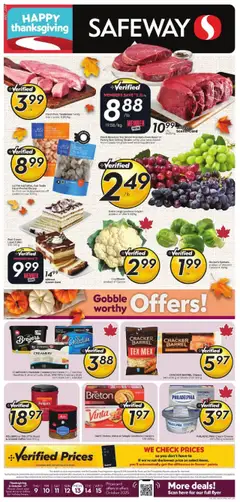 Preview Safeway weekly flyer / circulaire valid from Oct 9, 2025