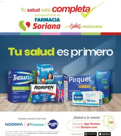 Soriana - Folleto Farmacia Soriana Noviembre Súper Nacional válido desde 01/11/2025