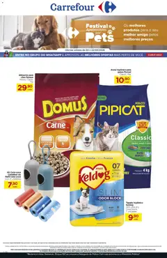 Pré-visualização Carrefour ofertas Pets válida a partir de 04/03/2026