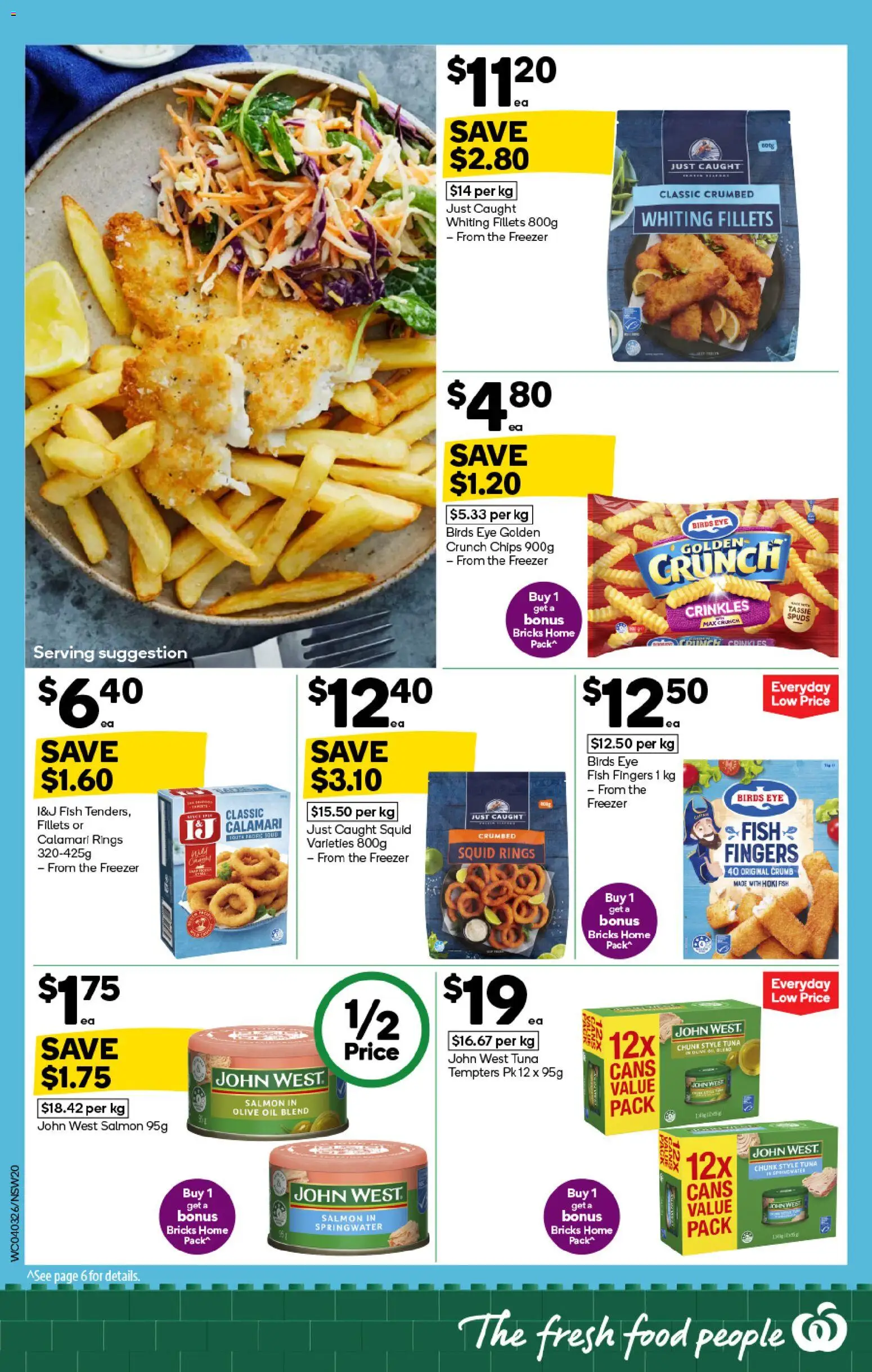 Woolworths catalogue  - page 20- valid from 04/03/2026