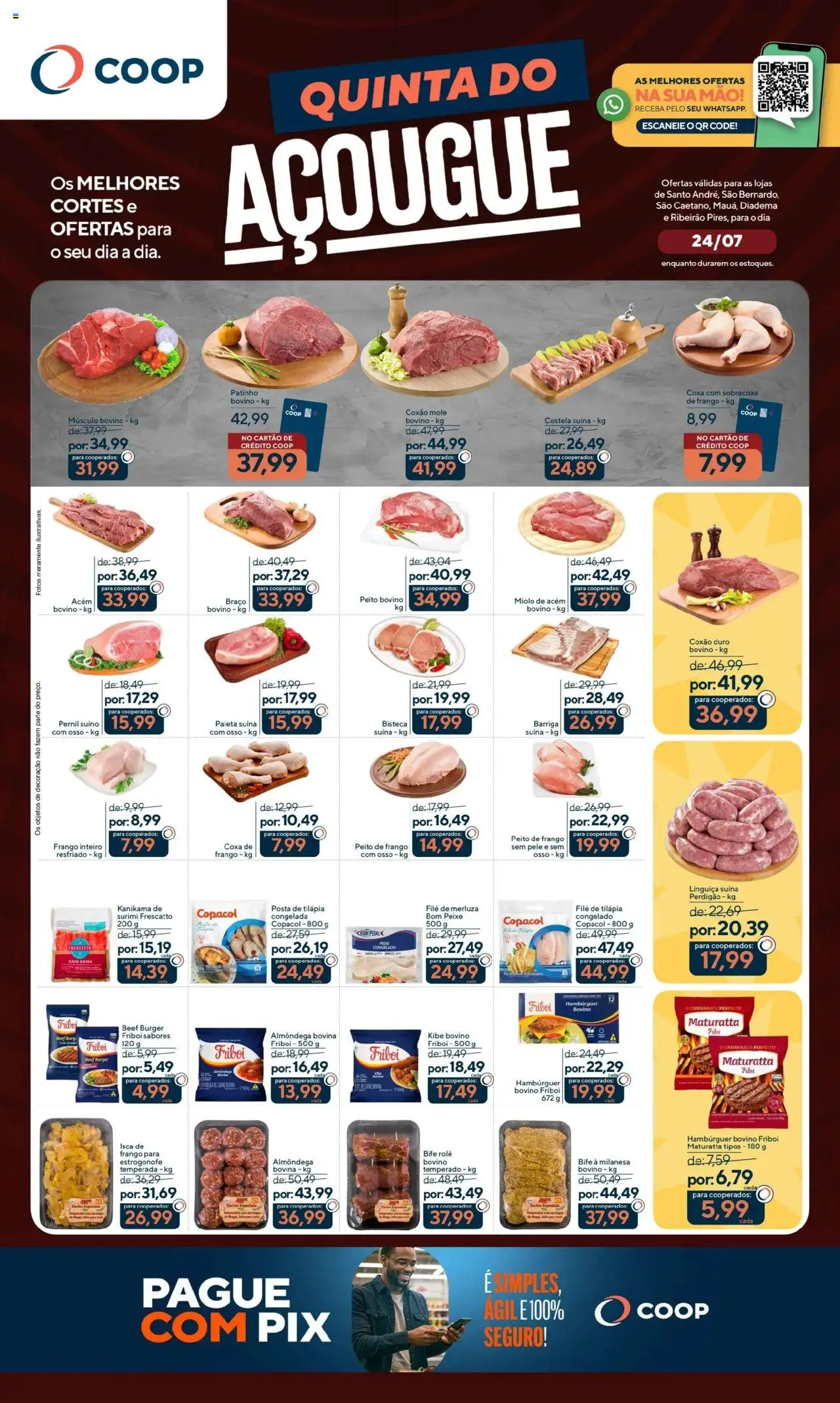 Coop - Ofertas Quinta do Açougue - página 1- válido a partir de 24/07/2025
