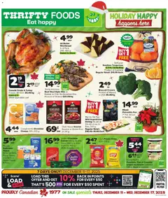 Preview Thrifty Foods weekly flyer / circulaire valid from Dec 11, 2025