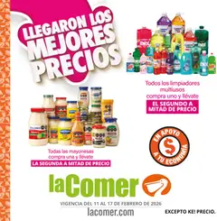 La Comer folleto válido desde 11/02/2026