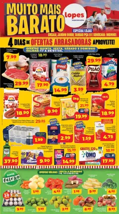 Pré-visualização Lopes Supermercados - Ofertas da semana válida a partir de 17/07/2025