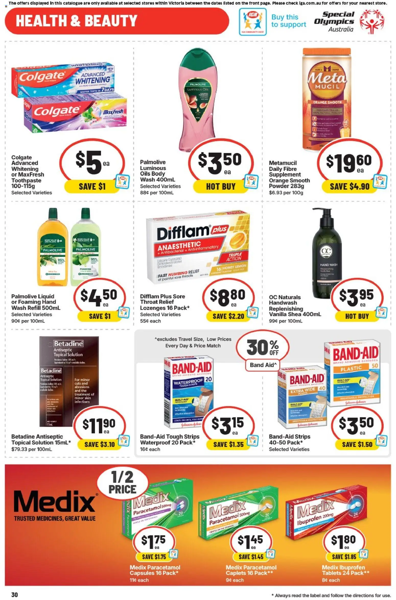 IGA catalogue  - page 30- valid from 29/04/2026