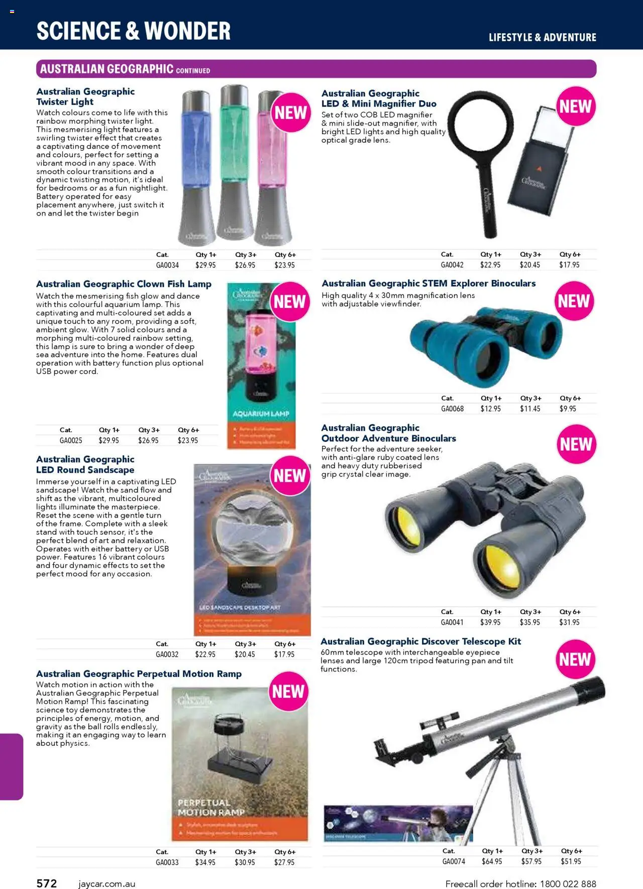 Jaycar Engineering & Scientific Catalogue 2025/2026  - page 572- valid from 09/07/2025