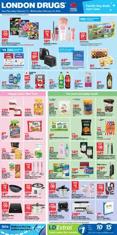 Preview London Drugs weekly flyer / circulaire valid from Feb 12, 2026