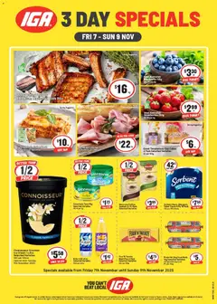 IGA catalogue preview - valid from 07/11/2025
