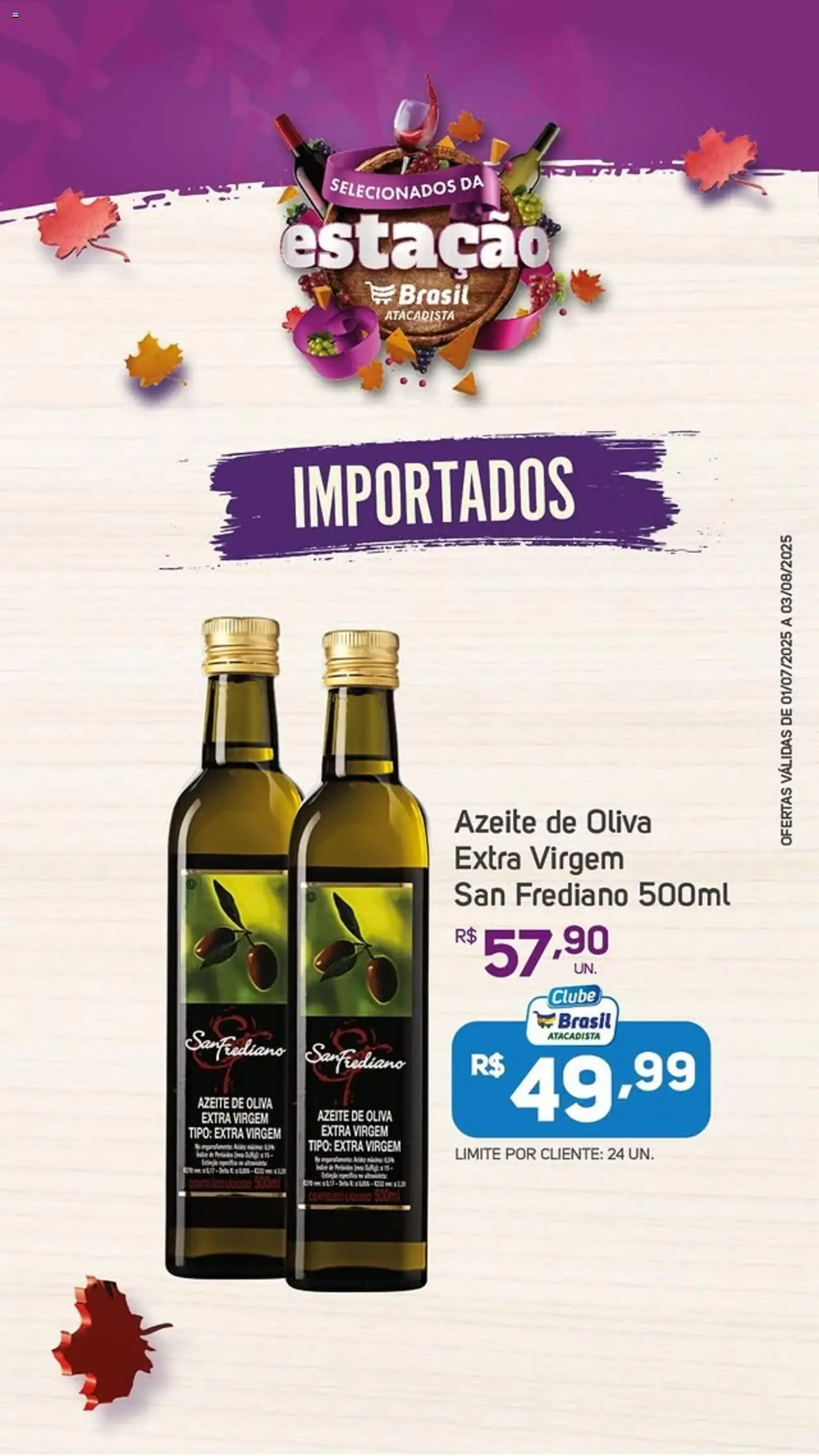 Brasil Atacadista - Ofertas Vinhos - página 5- válido a partir de 01/07/2025
