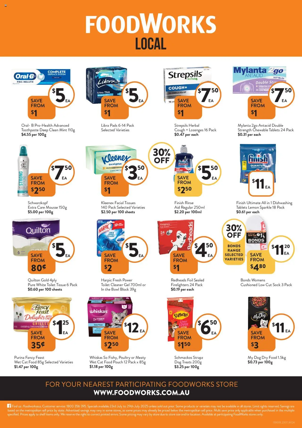 Foodworks - Catalogue QLD - page 10- valid from 23/07/2025