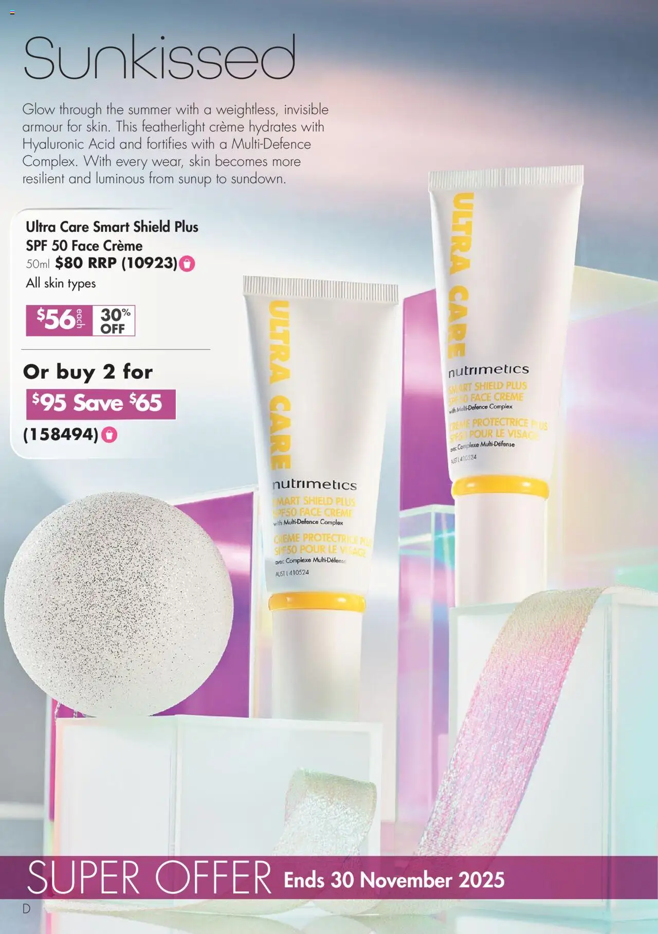 Nutrimetics Catalogue Holiday magic - page 24- valid from 12/10/2025