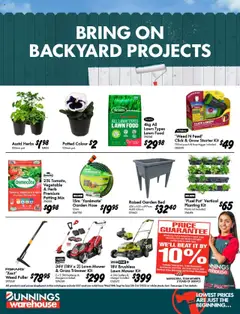Bunnings Warehouse catalogue preview - valid from 10/09/2025