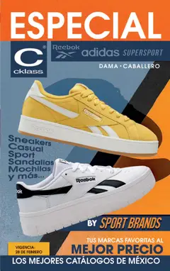 Cklass catálogo Especial Reebok & Adidas válido desde 02/01/2026