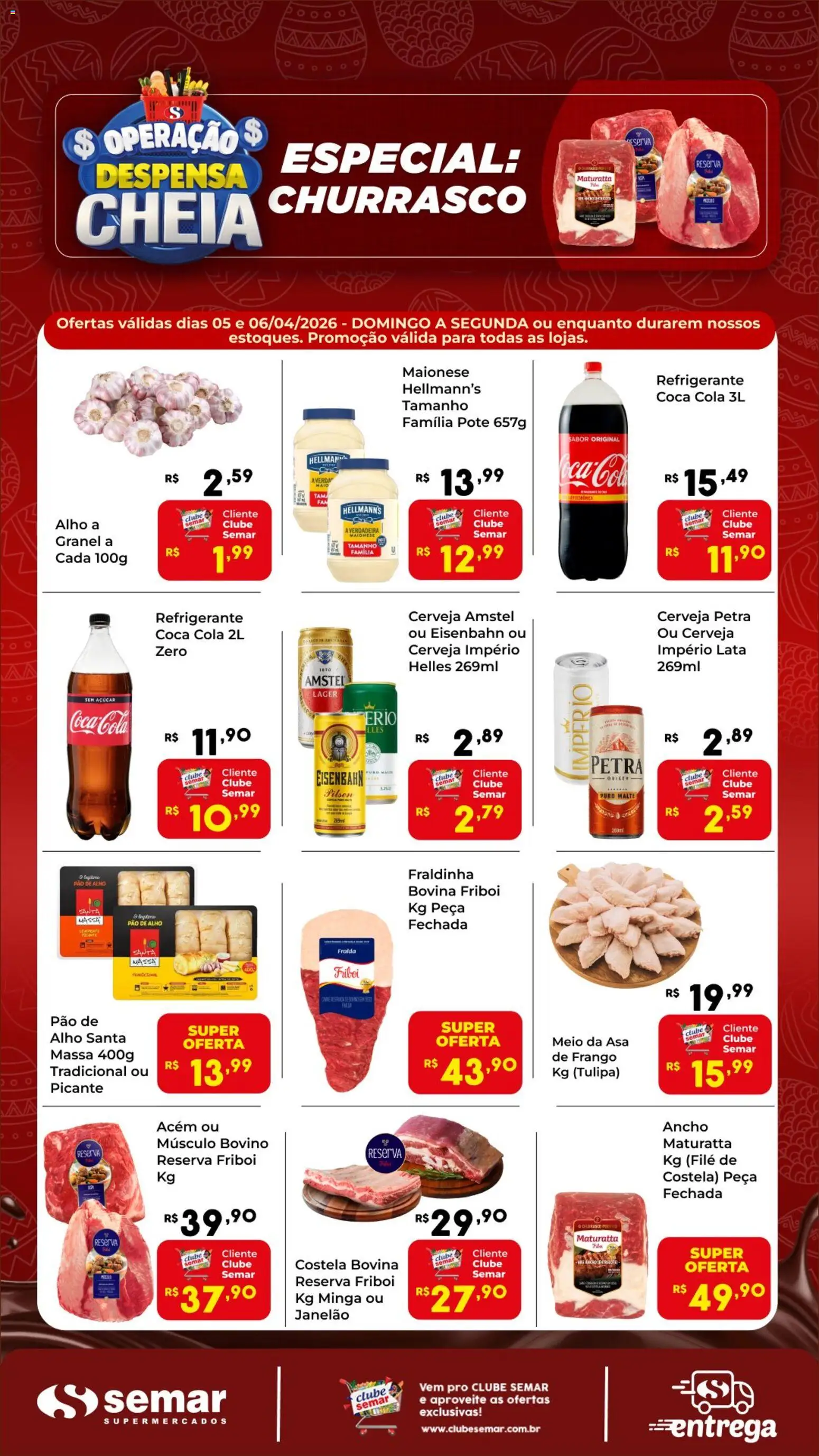 Semar Supermercado - Ofertas da semana - página 1- válido a partir de 05/04/2026
