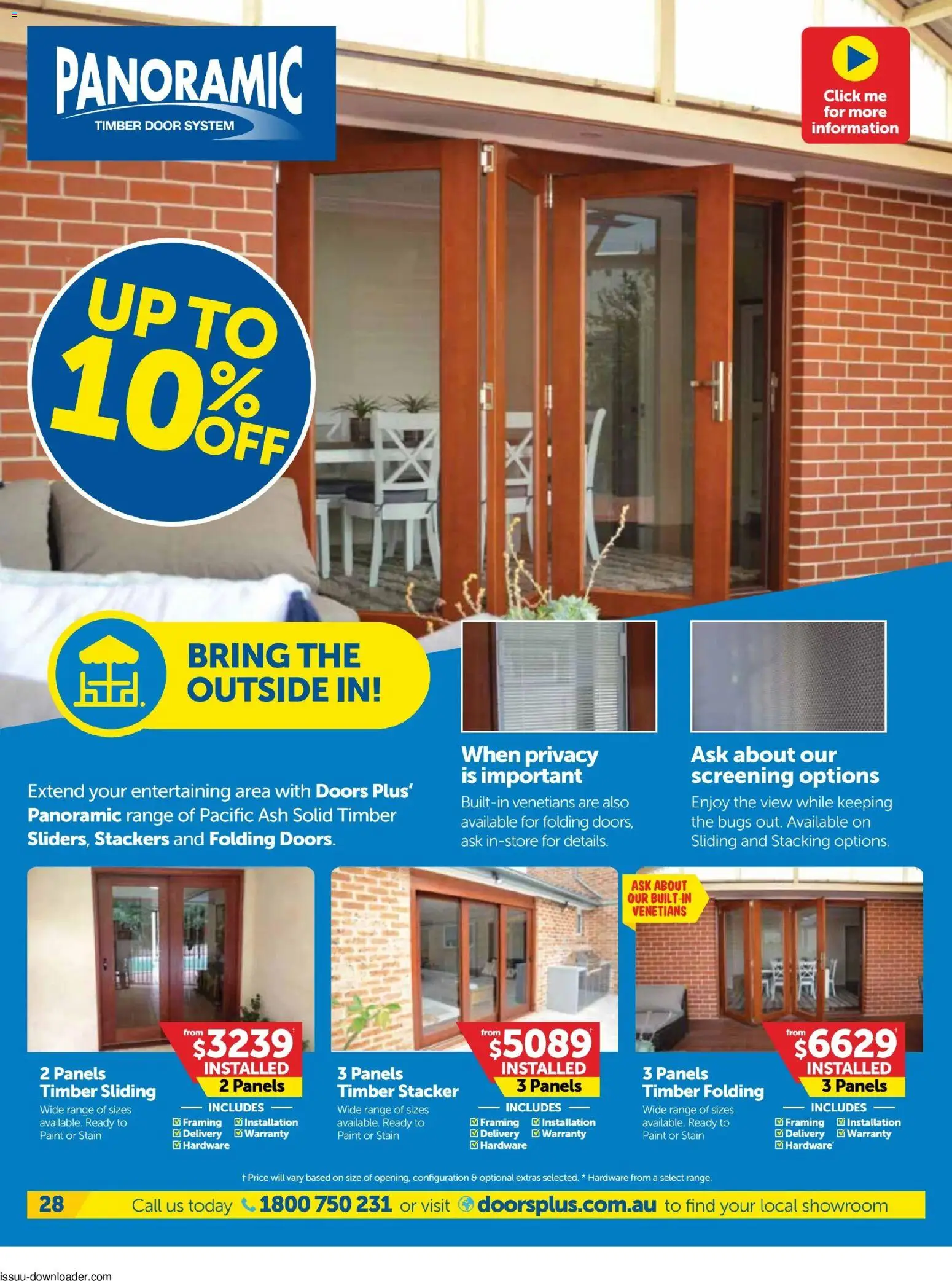 Doors Plus catalogue  - page 28- valid from 03/03/2026