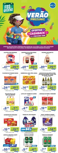 Pré-visualização Encarte Prezunic válida a partir de 23/01/2026