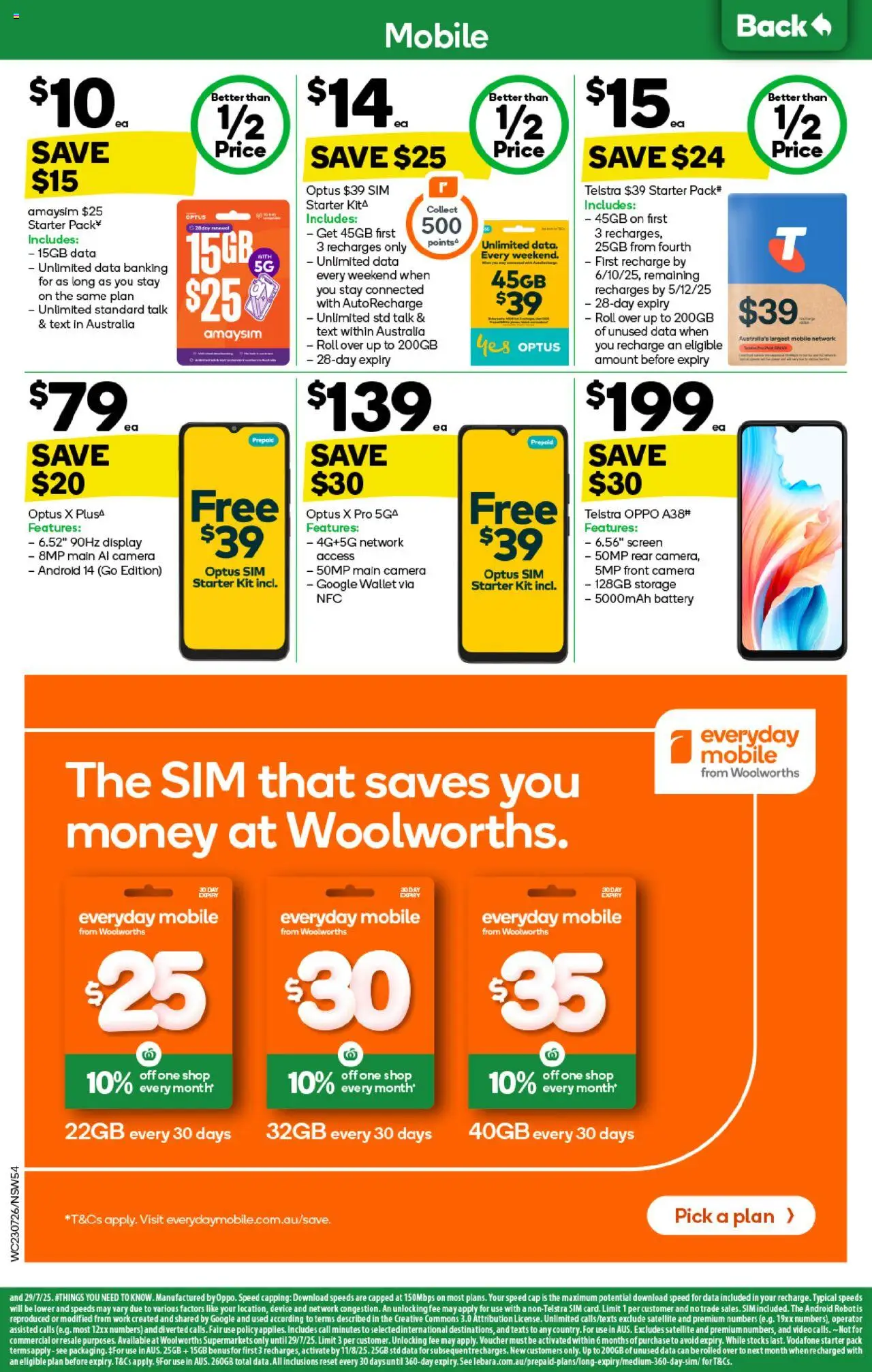 Weekly catalogue Woolworths NSW 23/07 - page 52- valid from 23/07/2025