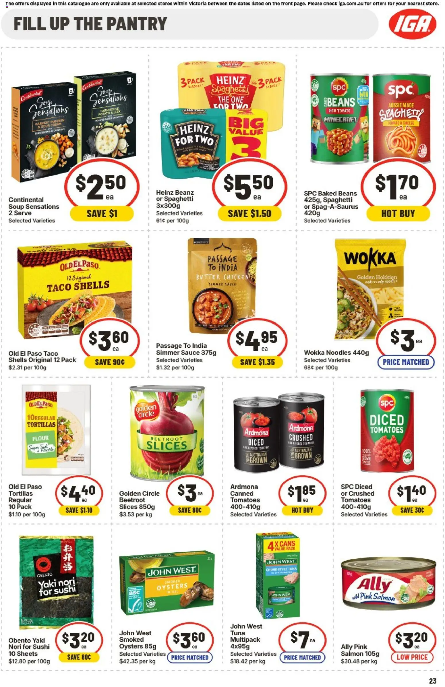 IGA Catalogue  - page 25- valid from 25/02/2026