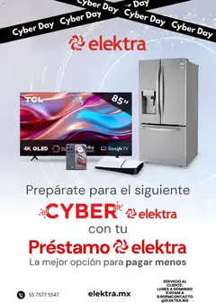 Elektra Cyber Day válido desde 18/11/2025