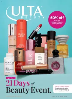 Preview Ulta Beauty Weekly Ad valid from 08/29/2025