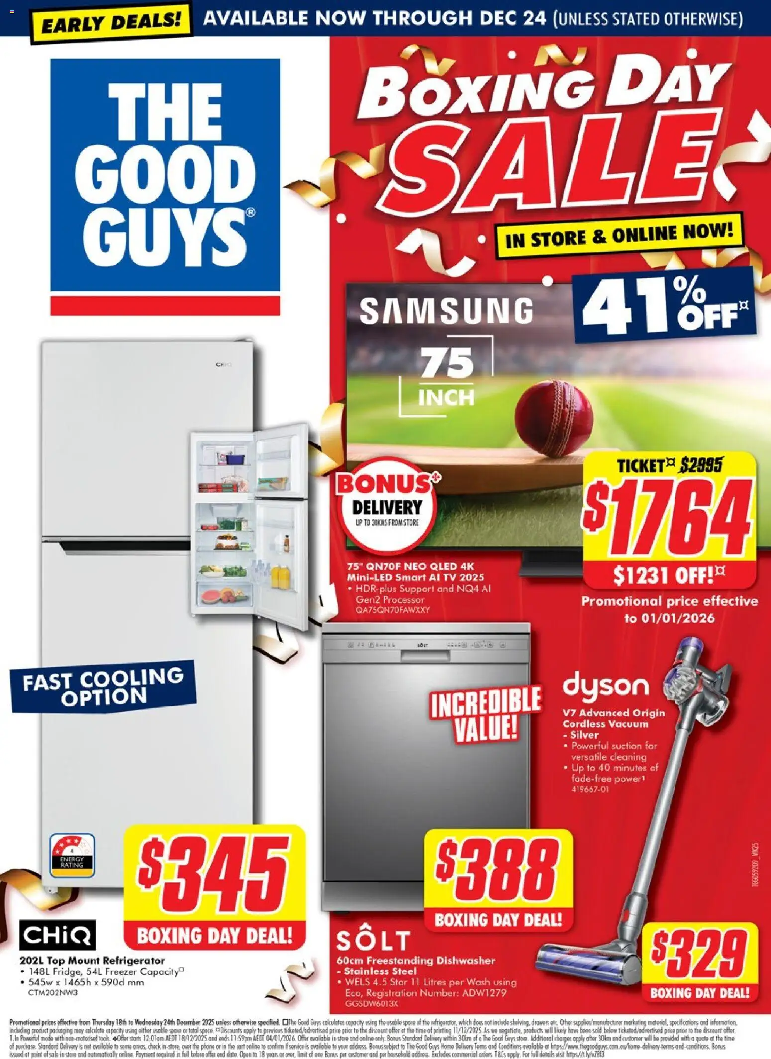 The Good Guys  Catalogue  - page 1- valid from 17/12/2025
