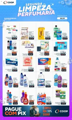 Pré-visualização Coop - Ofertas Segunda da Limpeza e Perfumaria válida a partir de 08/09/2025