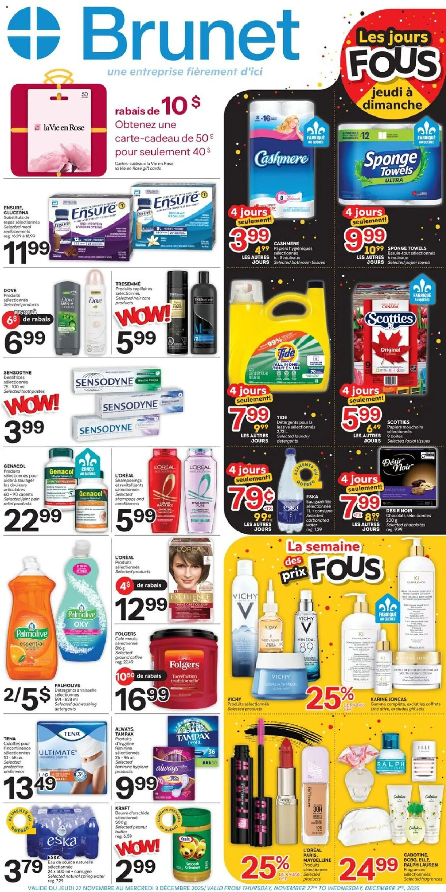 Brunet - Black Friday  - page 1- valid from Nov 27, 2025