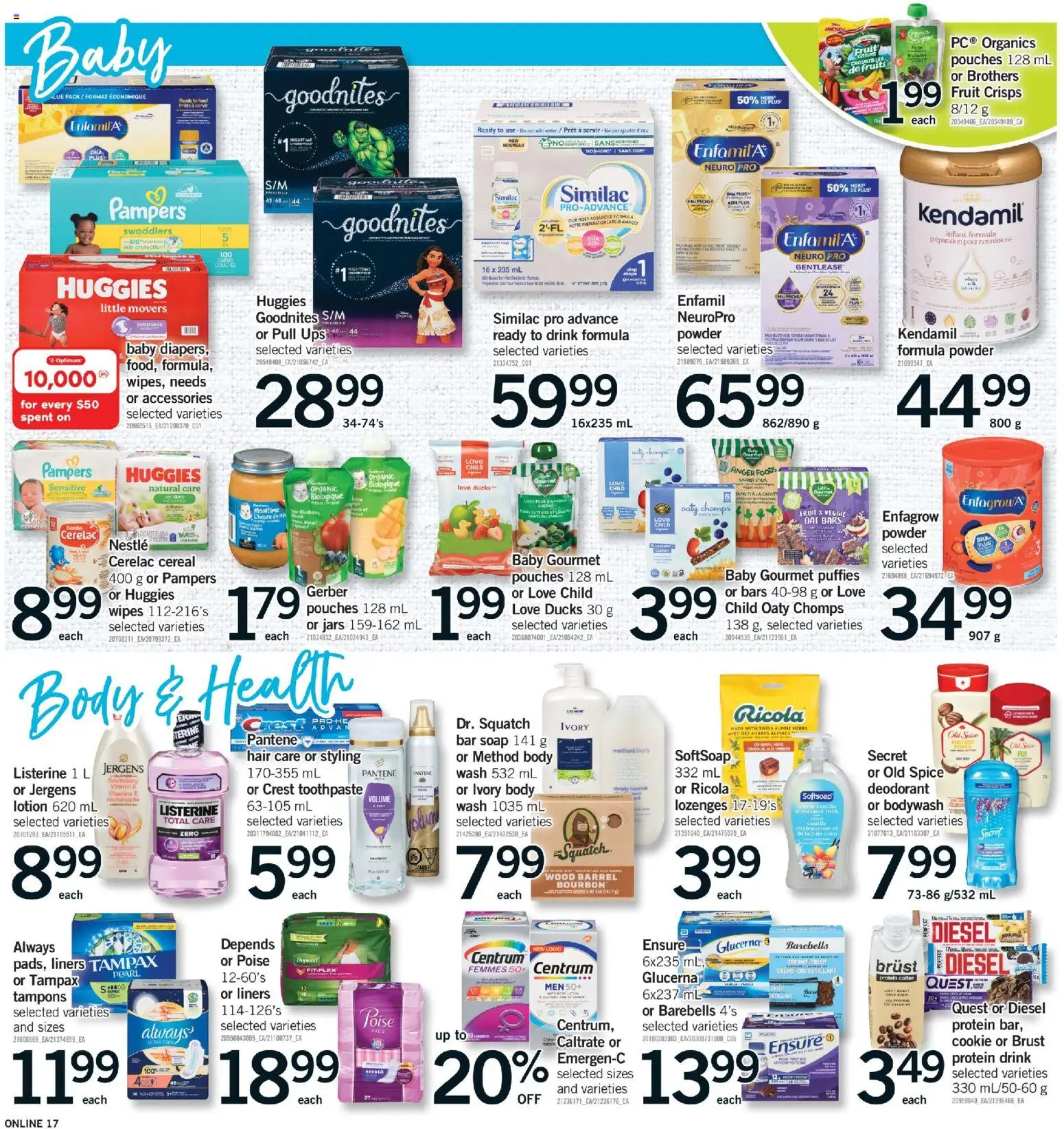 Fortinos weekly flyer / circulaire - page 16- valid from Apr 16, 2026