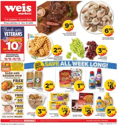 Preview Weis Weekly Circular - DE valid from 11/06/2025