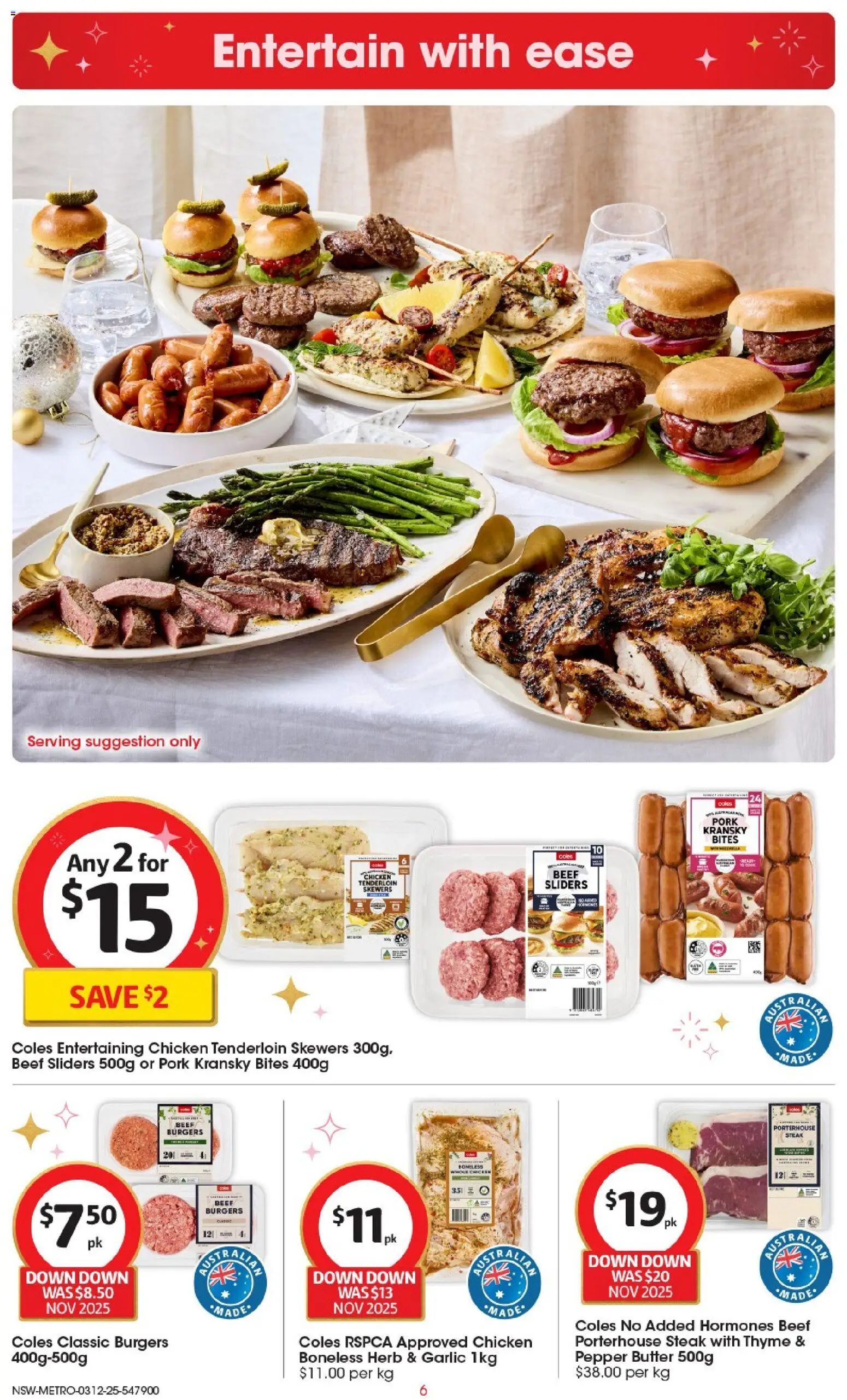 Coles  Catalogue  - page 7- valid from 03/12/2025