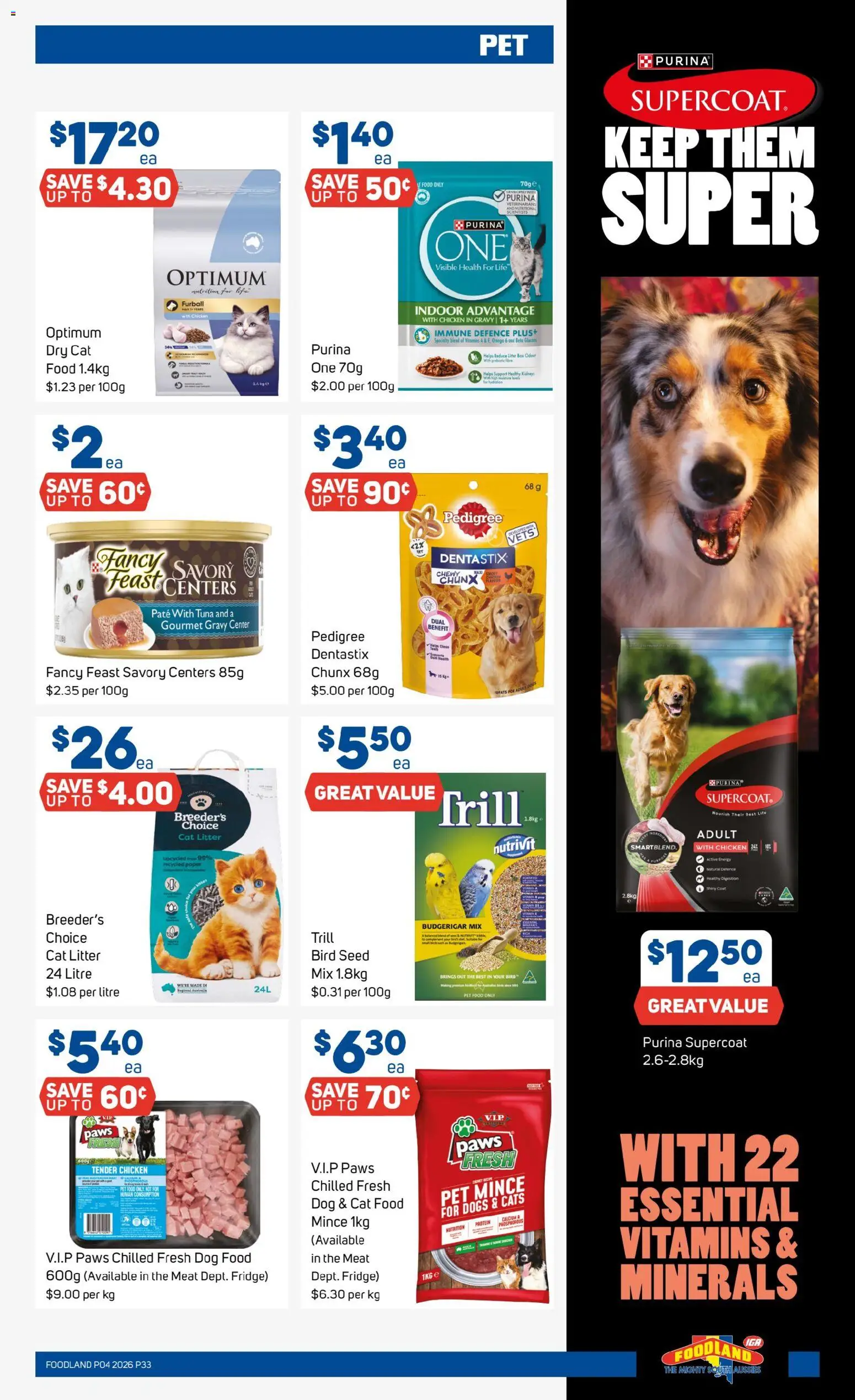 Foodland  Catalogue  - page 33- valid from 21/01/2026