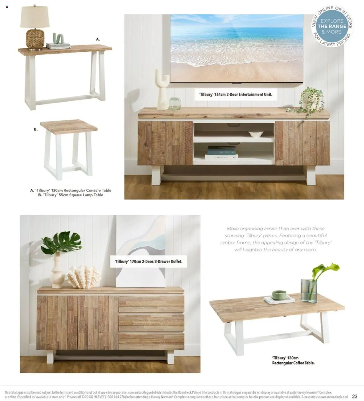 Harvey Norman - HOME – Distinct Style Dining Collections - page 23- valid from 15/07/2025