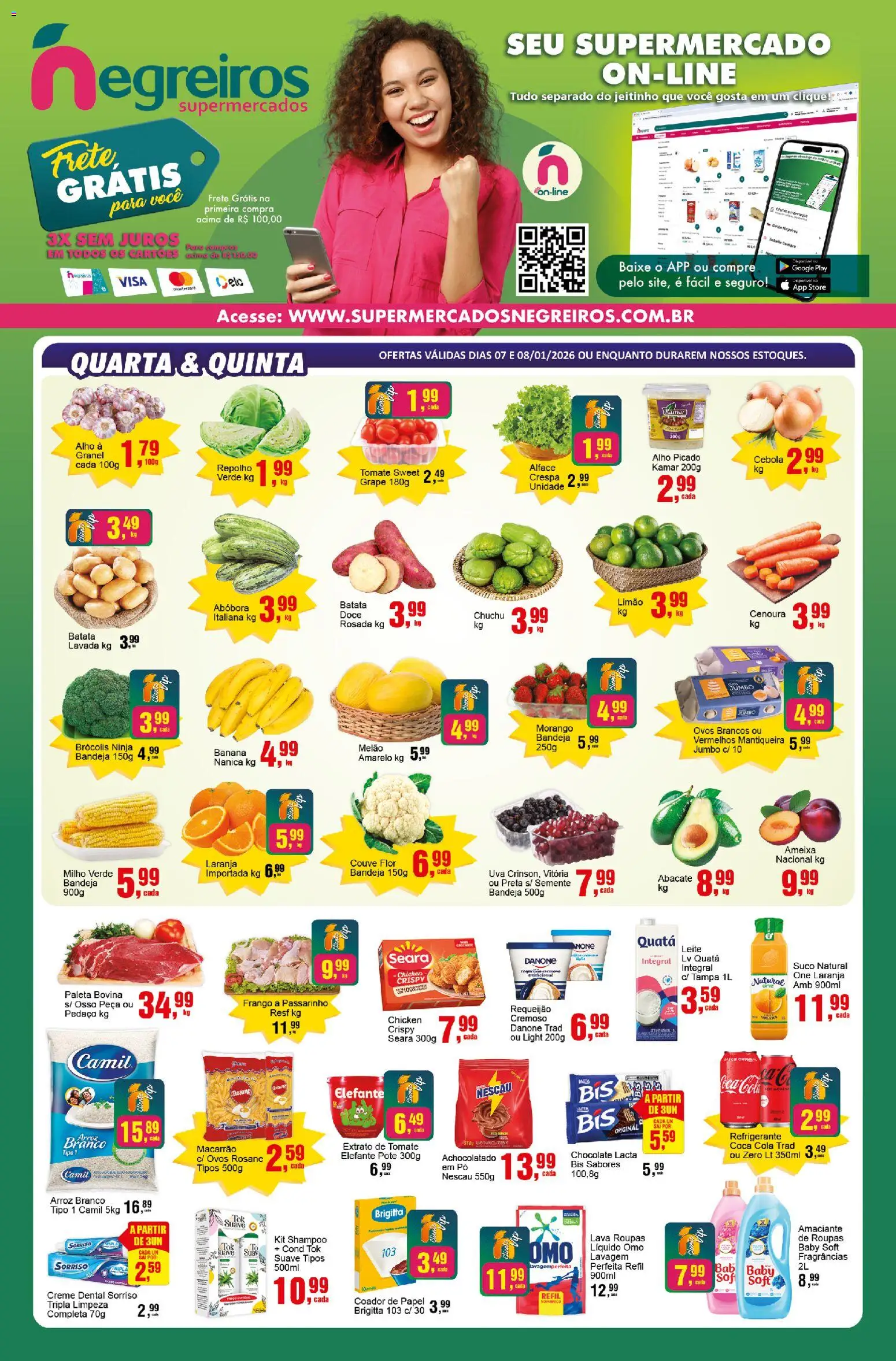 Negreiros - Ofertas da semana - página 1- válido a partir de 07/01/2026
