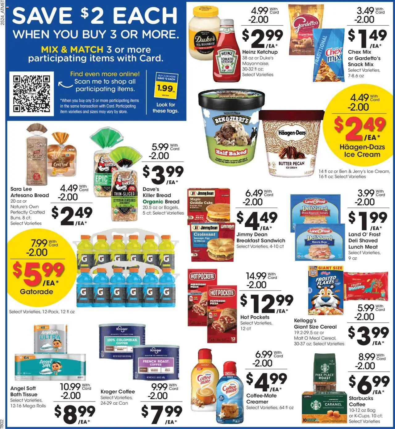 Kroger Weekly Ad - page 4- valid from 07/16/2025