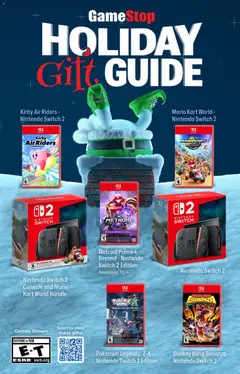 Preview GameStop Holiday Gift Guide valid from 11/01/2025